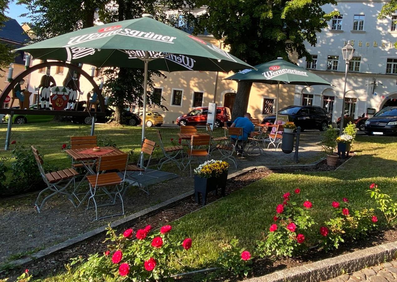 Hotel Saechsischer Hof Scheibenberg Luaran gambar